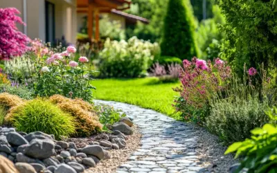 Blumenpracht und Kiesweg: Tolle vorgarten ideen für ein idyllisches Zuhause.