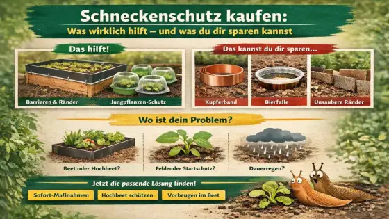 Was hilft gegen Schnecken? Die besten Maßnahmen im Garten